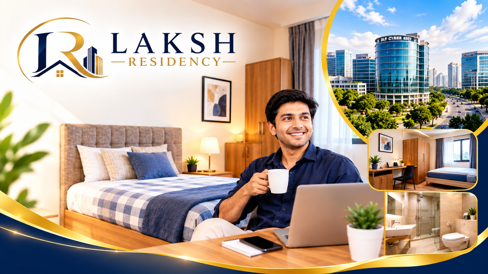 Find a Comfortable PG in Sector 28 Gurgaon Near Cyber City & MG Road