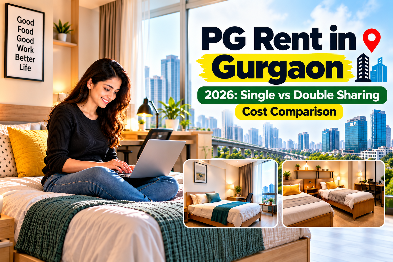 PG Rent in Gurgaon 2026